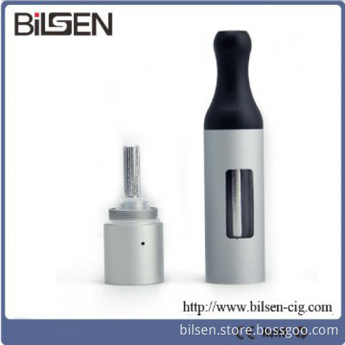 Bilsen unique silver EGO CC Clearomizer,rainbow smoke cigarettes